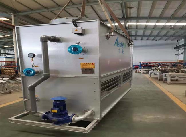 蒸發式冷凝器噴淋系統開啟